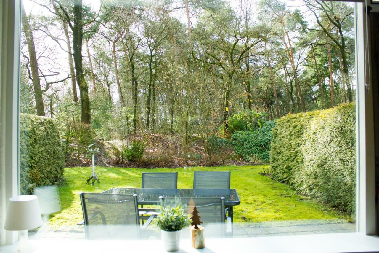Knusse 5 Persoons Bungalow Hartje Veluwe Otterlo Esterno foto
